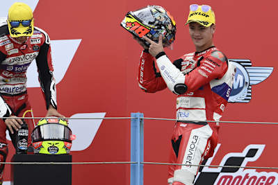 Izan Guevara fehlen drei Punkte zur WM-Führung