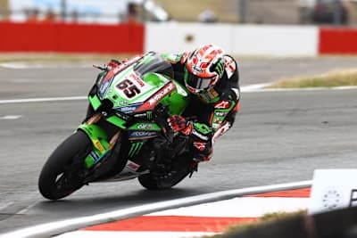 Jonathan Rea in Donington Park