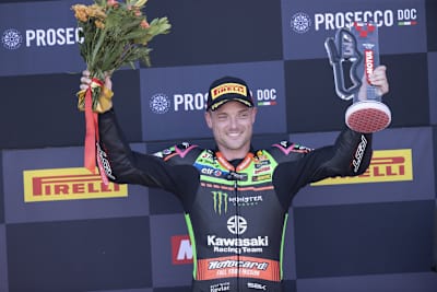 Alex Lowes fuhr in Donington einmal auf das Podium