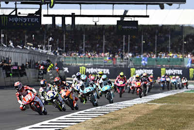 Izan Guevara (28) führte in der Anfangsphase, Garcia (11) lag weit zurück