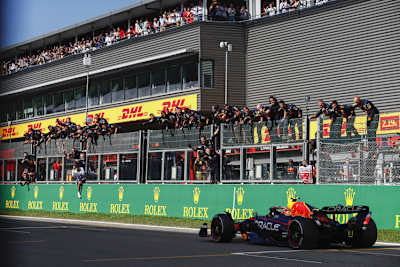 Rang 2 in Belgien für Sergio Pérez