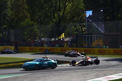 Das Rennen ging hinter dem Safety-Car zu Ende