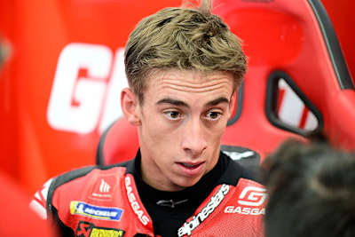 Pedro Acosta beim Valencia-Test erstmals bei GASGAS