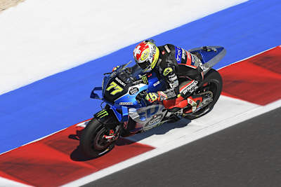 Domi Aegerter hat den Test bereits beendet