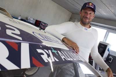 Aksel Lund Svindal mit seinem Rallycross-Auto