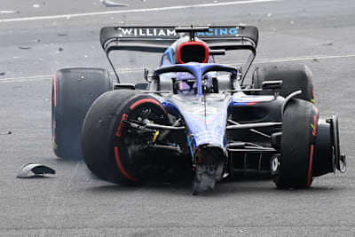 So sah der Williams von Alex Albon in England aus