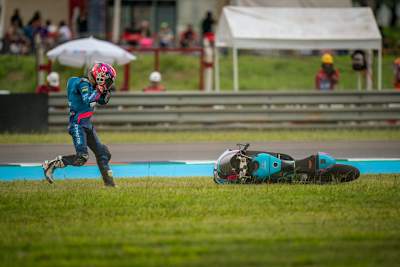 David Almansa wurde in Termas de Río Hondo aus dem Podiumskampf gekegelt