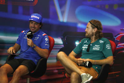 Fernando Alonso und Sebastian Vettel