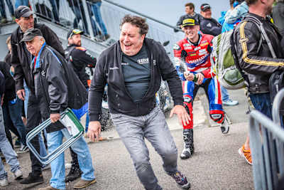 Ein Teamchef auf der Flucht