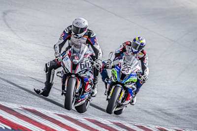 Alt (66) vor Reiterberger (28). Im Ziel war es wieder andersherum