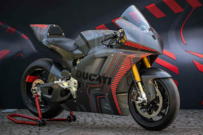 Ein Ducati-Bike ohne Winglets: Die V21L 