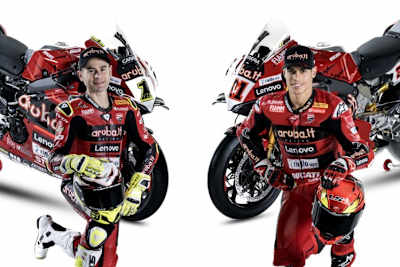 Die Ducati-Teamkollegen Alvaro Bautista und Michael Rinaldi