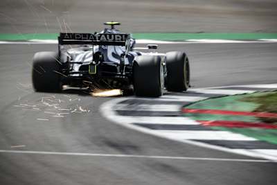 Die Fahrer lieben die schnellen Kurven von Silverstone, hier Pierre Gasly 2020