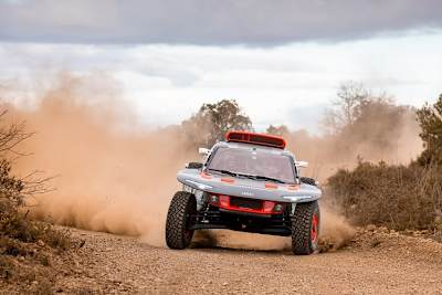 Dakar Rally Test Lastours