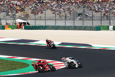 Pecco Bagnaia führte und siegte, doch die Tribünen in Misano blieben teilweise leer