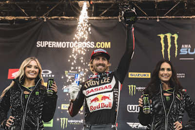 Justin Barcia freute sich über den Podestplatz