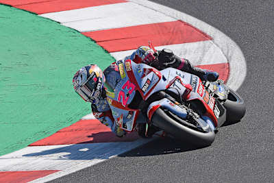 Enea Bastianini am Dienstag in Misano