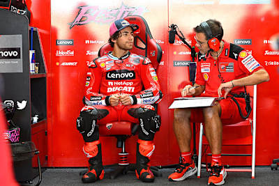 Enea Bastianini wurde der bisherige Crew-Chief Marco Rigamonti zugeteilt