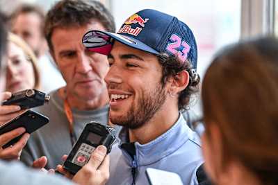 Enea Bastianini am Donnerstag in Valencia