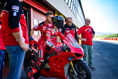 Enea Bastianini am Dienstag in Mugello