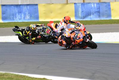 Hinter Jack Miller schob Marco Bezzecchi Marc Márquez weit