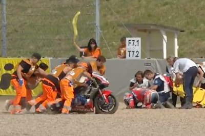 Iker Lecuona stürzte im FP2 schwer