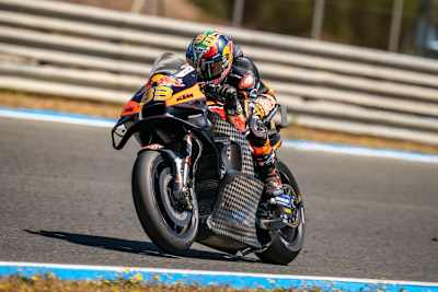 Brad Binder beim Montag-Test: Die Aerodynamik-Entwicklung schreitet weiter rasant voran