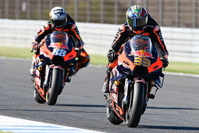 Starkes KTM-Duo: Brad Binder (33) vor Miguel Oliveira (88)