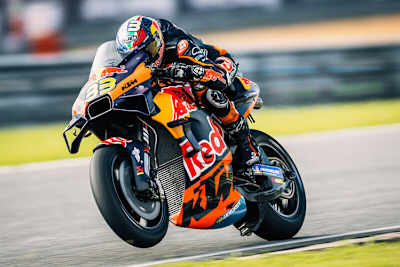 Brad Binder bildet 2023 das Red Bull KTM-Werksteam mit Jack Miller