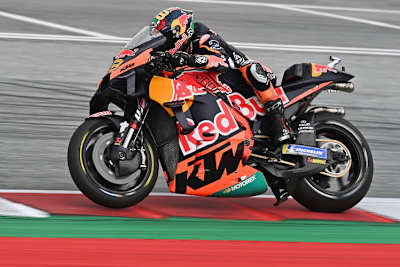 Brad Binder kam am Freitag in Spielberg auf Platz 10