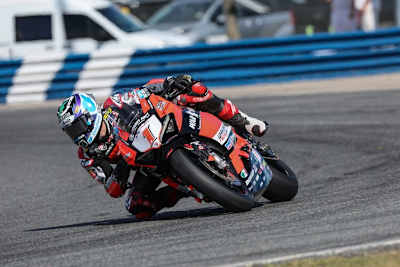 Josh Herrin war bereits im Qualifying in einer eigenen Liga unterwegs