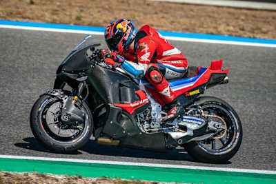 Stefan Bradl auf der beliebten Test-Strecke Jerez