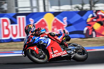 Stefan Bradl absolvierte in Misano einen Wildcard-Einsatz in HRC-Farben