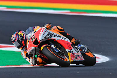 Stefan Bradl im FP1 in Misano