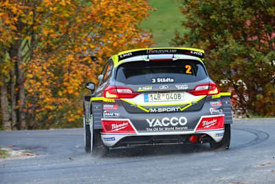 Der Tscheche Erik Cais gewann die 3-Städte-Rallye 2022