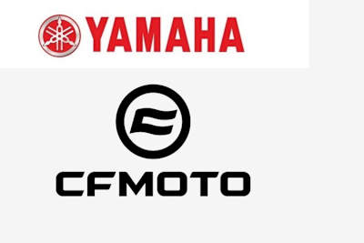 Spannen zusammen: Yamaha und CF Moto