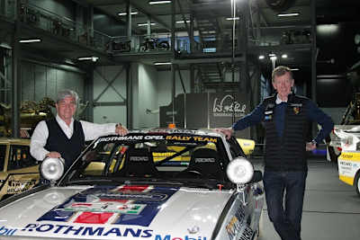 Christian Geistdörfer (li) und Walter Röhrl
