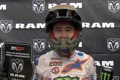 Glenn Coldenhoff gewann das Qualifikationsrennen von Lommel