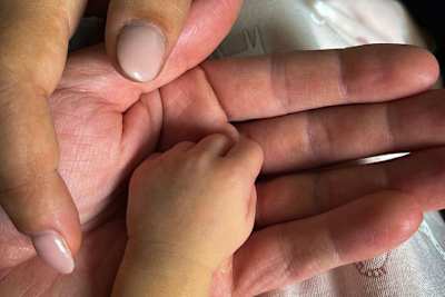 Die Familie Cortese: Carlotta Caterina mit Mama Alina und Papa Sandro 