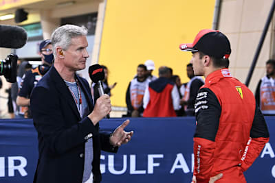 David Coulthard und Charles Leclerc