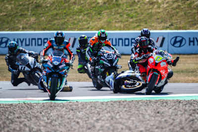 Schmidt mitten im Tumult