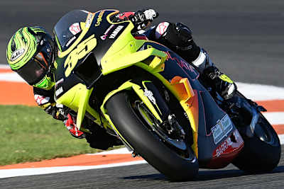 Cal Crutchlow am Renntag in Valencia