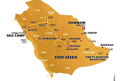 Die 45. Rallye Dakar