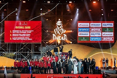 Das Siegerteam von Toyota