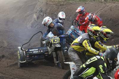 Helden im Sand von Heerde: Daniels und Bruno Lielbardis