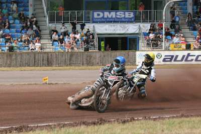 René Deddens (vorne) fuhr stark