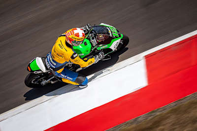 Noah Dettwiler auf der CIP-KTM in Mandalika