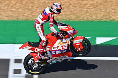 Jake Dixon auf der Moto2-Kalex des GASGAS-Teams