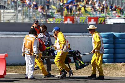 Das erste Bild von Domi Aegerter auf der Yamaha R1