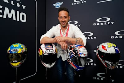 Andrea Dovizioso und Dorna-CEO Carmelo Ezpeleta